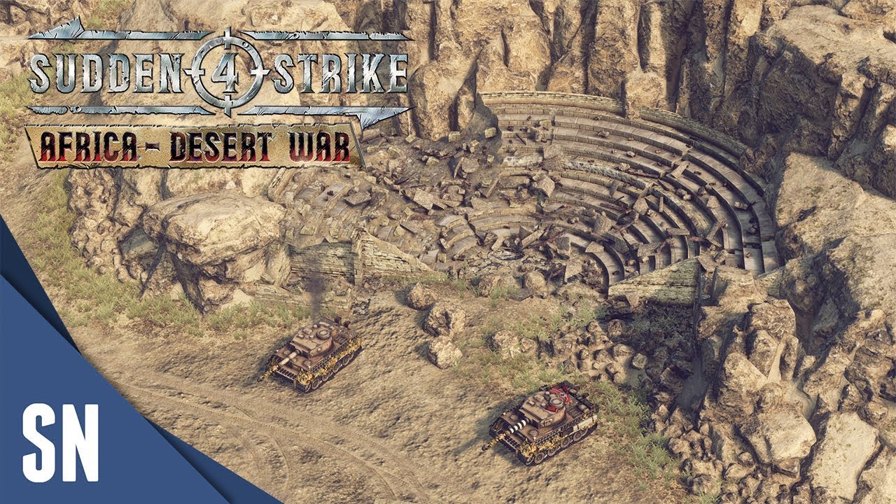 Battle #2 Battle of EL-ALAMEIN - Sudden Strike 4 - Africa Desert War Campaign [ALLIES]