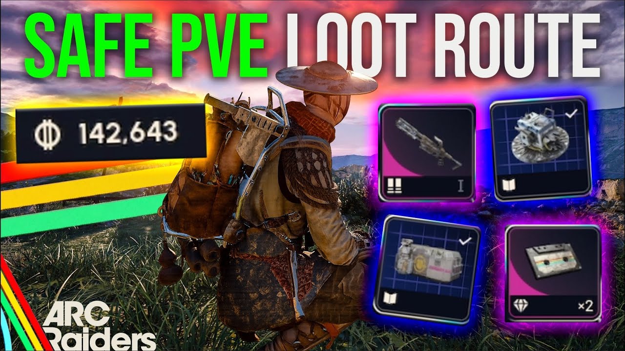 ЛУЧШИЙ путеводитель по соло-маршруту добычи в Синих Вратах (PvE, без PvP) в ARC Raiders! Редкие ч...