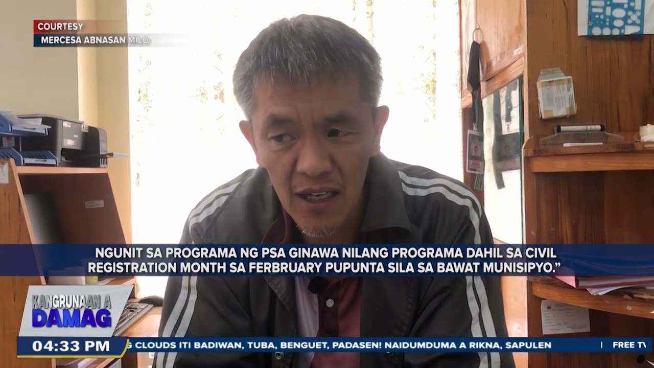 504 clients, nagnumar iti Philippine Statistics Authority Mobile Outlet sadiay Bauko, Mt. Province