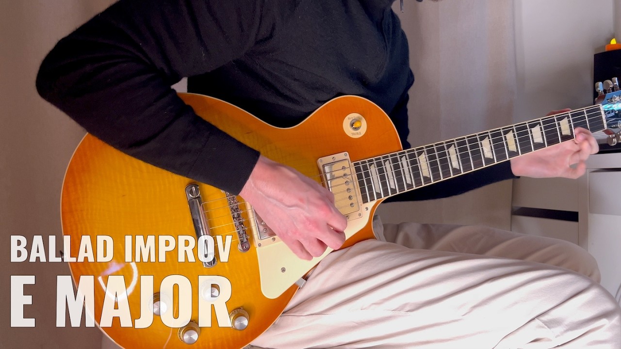 An Improvisation in one of my favourite keys [Emotional Ballad Jam]