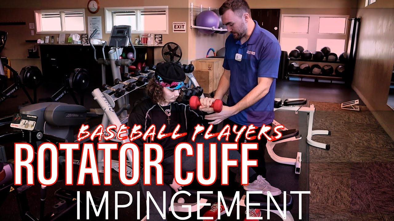 Shoulder Impingement Rotator Cuff Exercises for Baseball Player