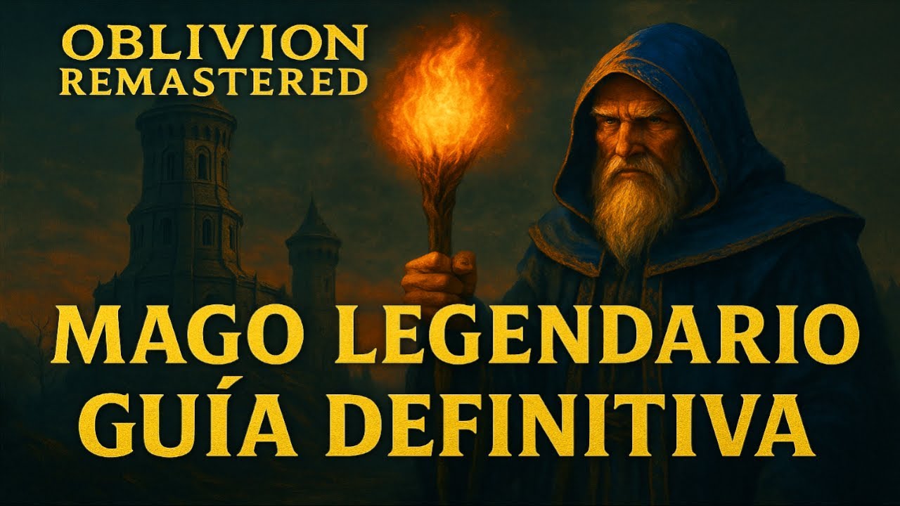 Oblivion Remastered | GUIA DE MAGO LEGENDARIO | TORRE DE MAGO