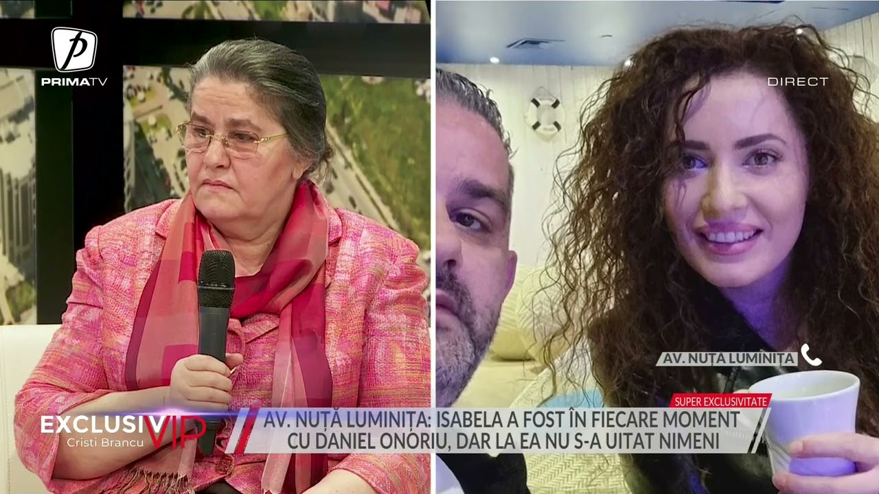 Av. Nuță Luminița: Isabela a fost în fiecare moment cu Daniel Onoriu, dar la ea nu s-a uitat nimeni