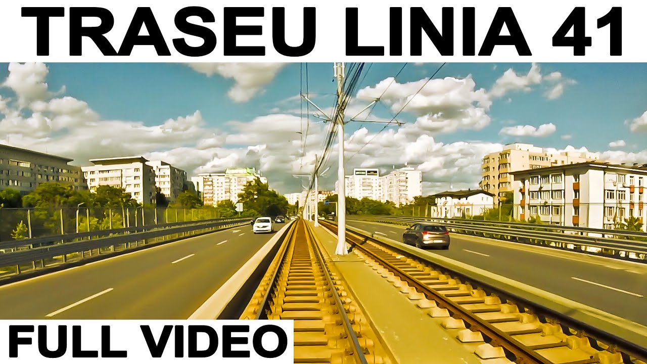 Traseu tramvai 41-Bucharest City Tour-Tram line 41 round trip in 2025