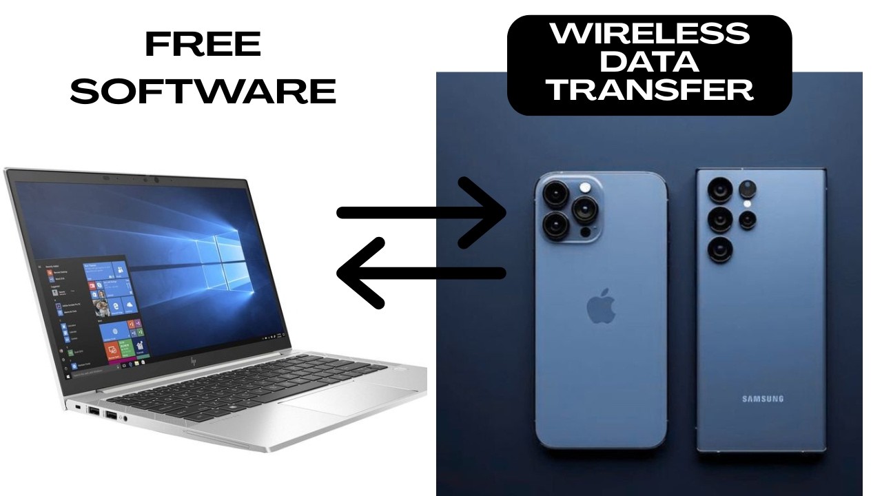 Free Wireless Data Transfer Between Windows and iPhone & Android / Niyox Tech/ Malayalam