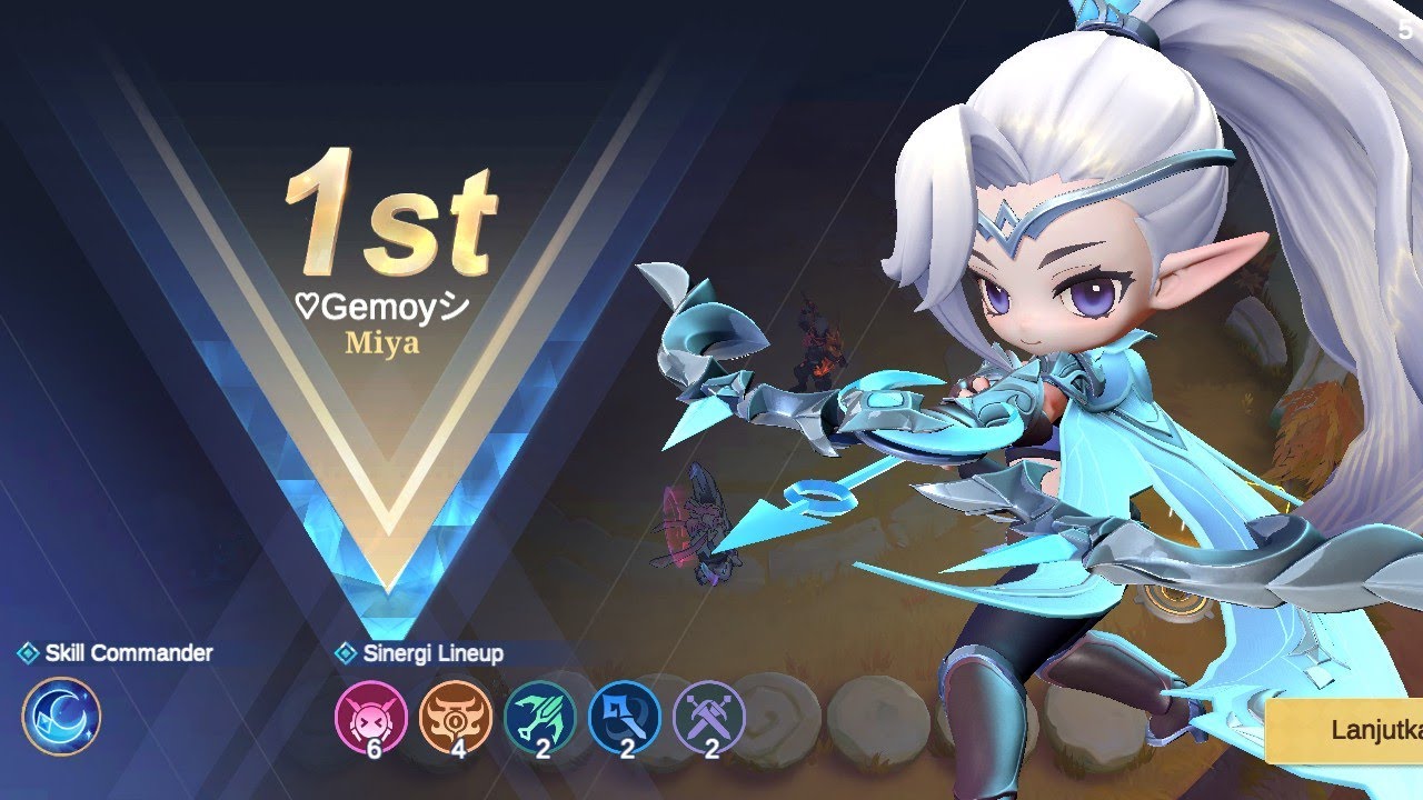 Bermain magic chess Commander Miya Terkuat Didunia #magicchessgogo