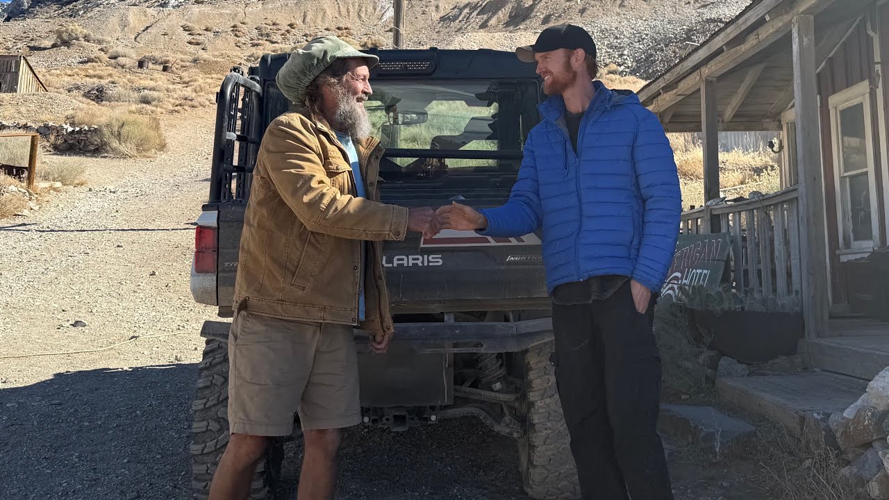Cerro gordo with Yosemite Roy ￼
