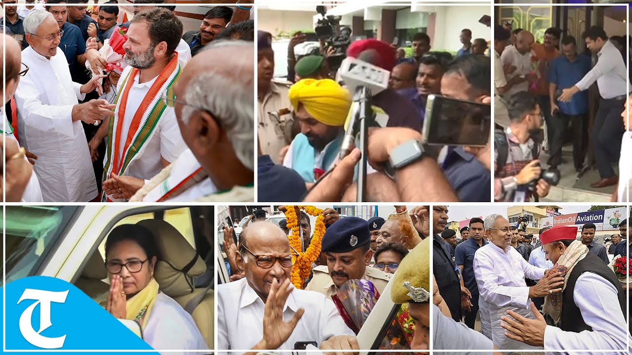 Various Opposition leaders arrive in Patna for the crucial meeting