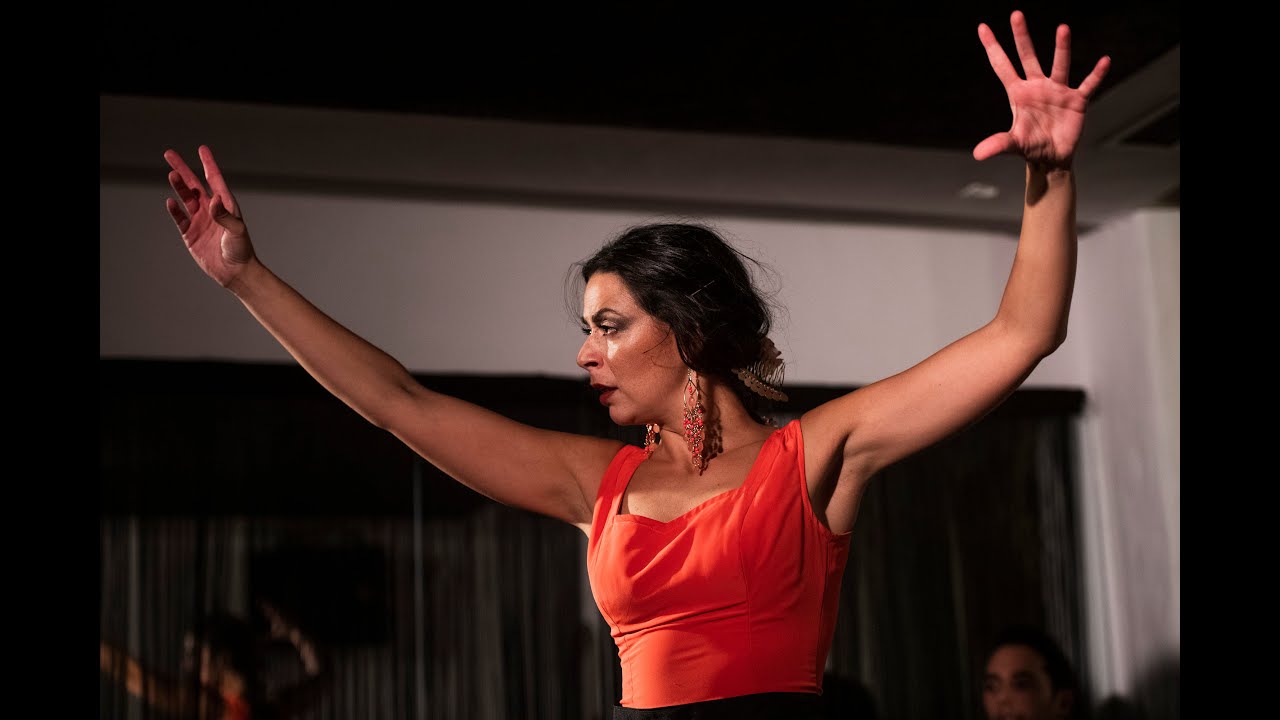 Flamenco Ejercicios con bastón clase en directo!!