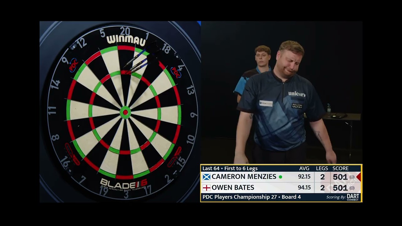Cameron Menzies vs Owen Bates | Players Championship 27 2025 🎯