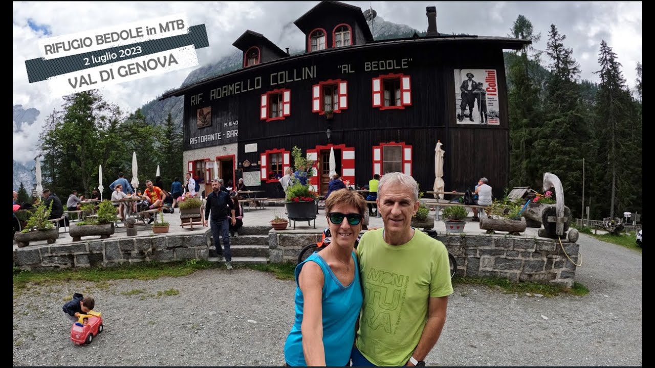 Rifugio Collini al Bedole in MTB - Val di Genova