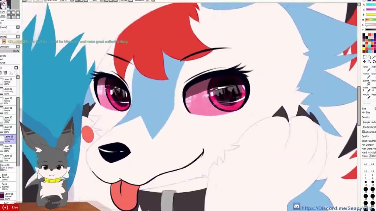 Speedpaint  - Yue [Commission]