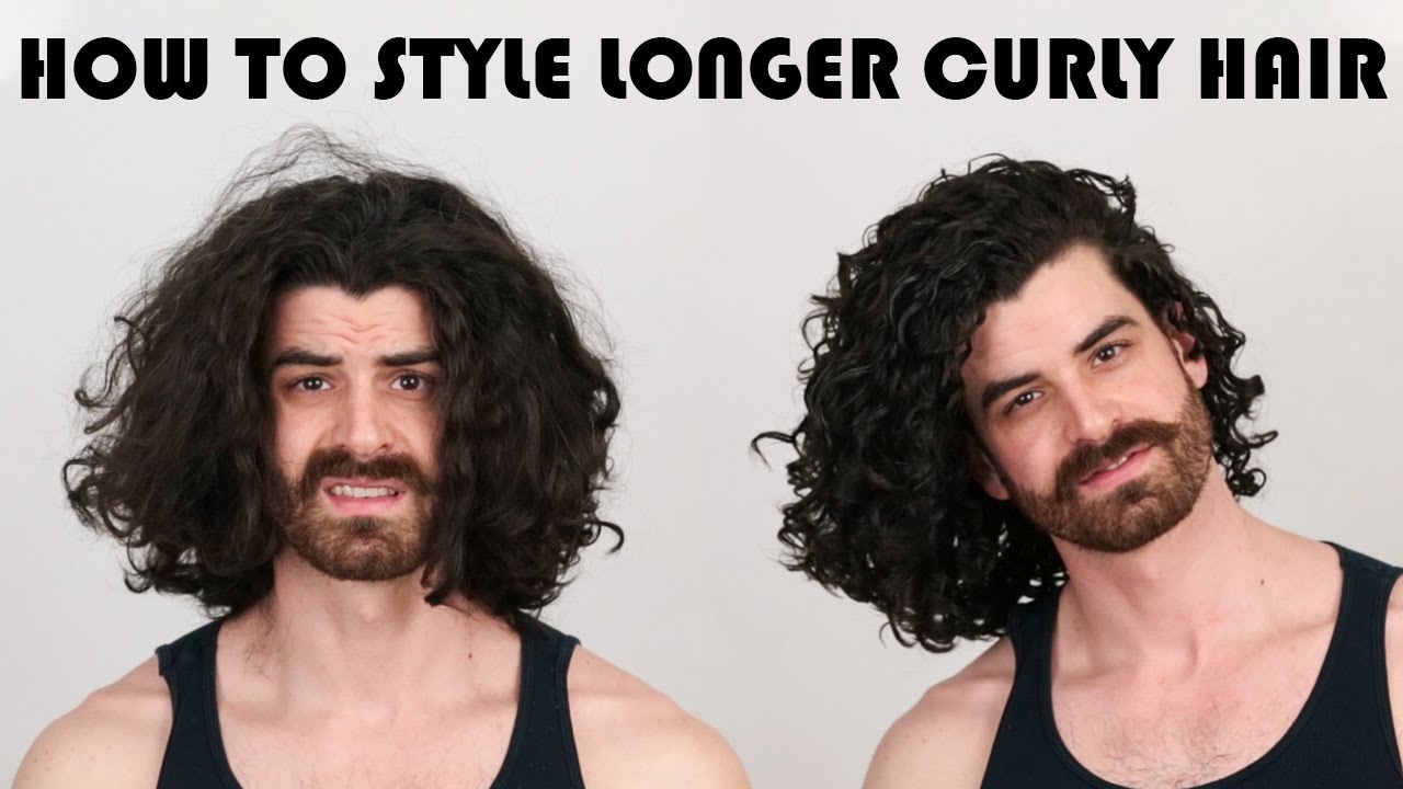 How to Style Longer Curly Hair