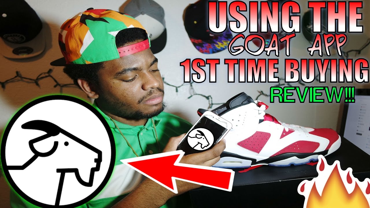 1st TIME USING THE GOATapp UNBOXING FAVORITE Air Jordan 6 review