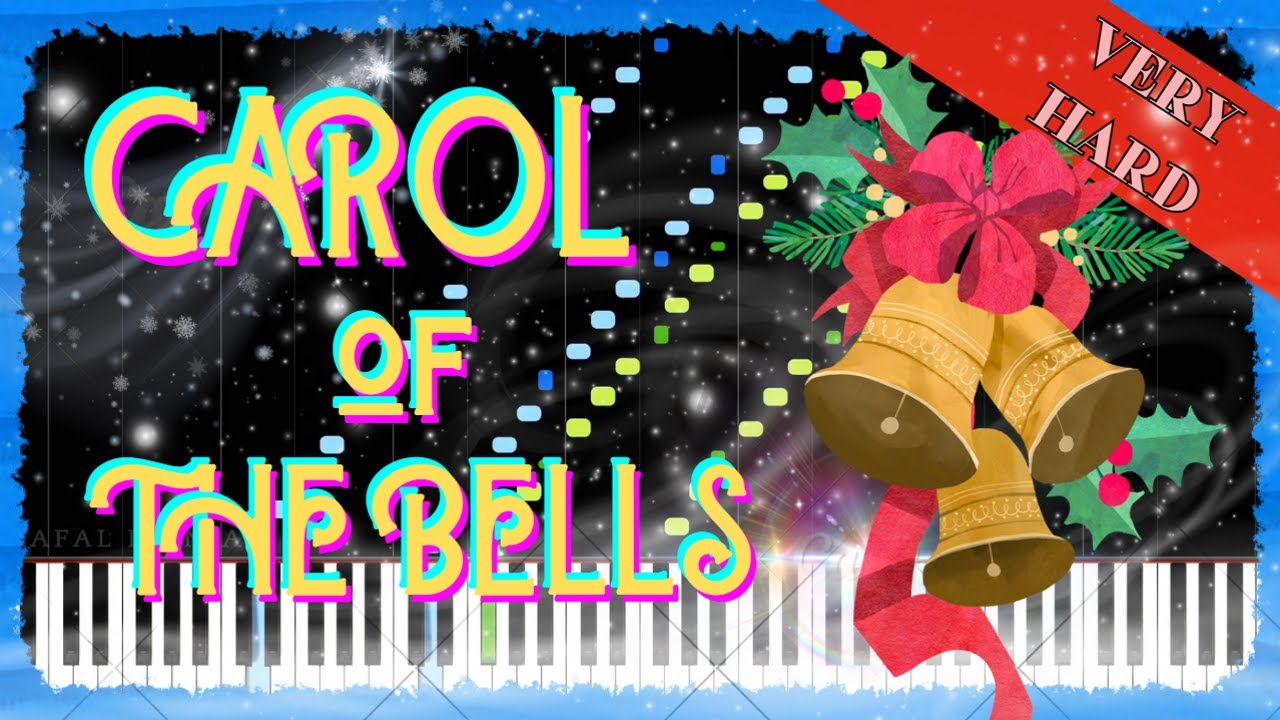 Carol of the Bells - VERY HARD Piano Tutorial