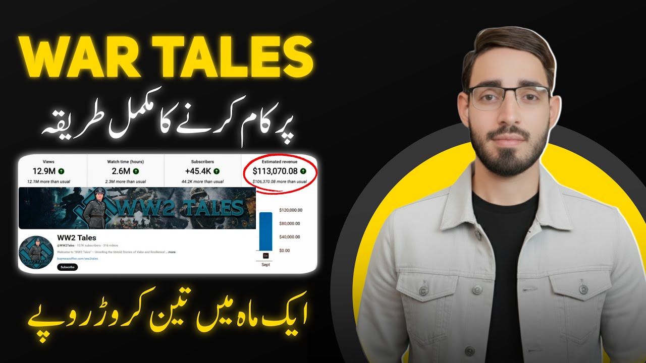 How to Create Viral WW2 Tales Using Ai | Youtube Automation Full Course