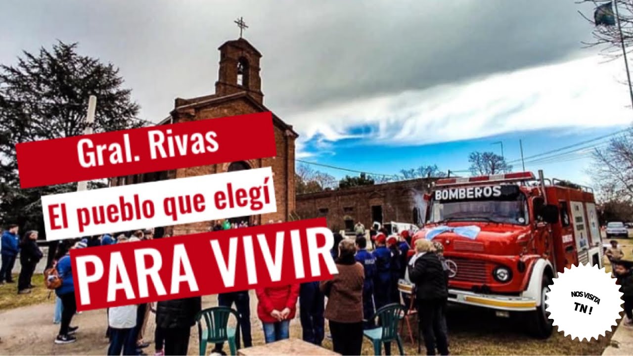 Recibimos la visita de @todonoticias en Gral.  RIVAS !!!! #rivas #suipacha #pueblosmagicos #campo