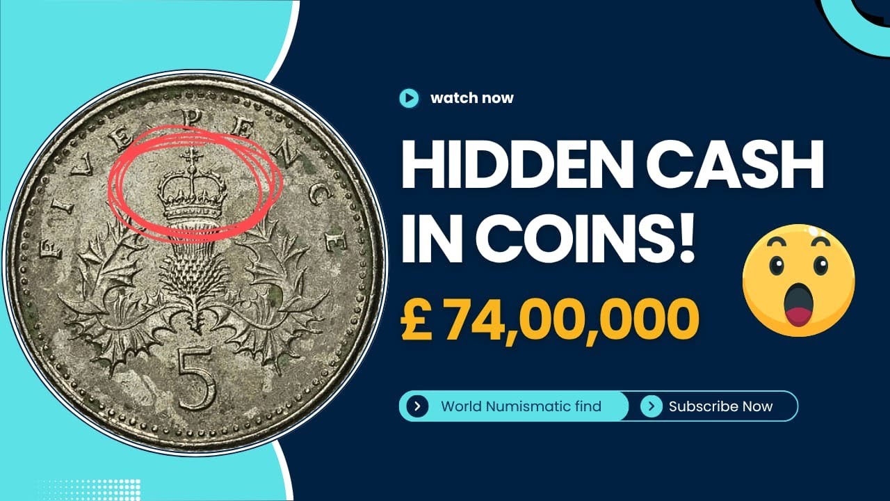 Rare 1968&ndash;1980 UK 5p Coins That Could Make You Thousands!