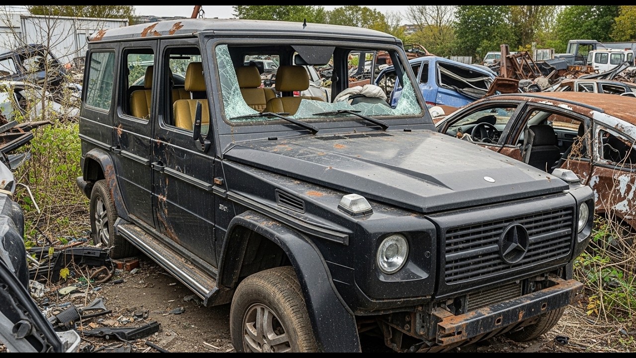 Я купил дешёвый G-Wagon и модернизировал его до модели 2025 года (полная переделка).