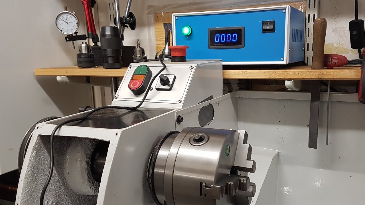 Drehzahlanzeige für die Drehbank|Speed indicator for Lathe|Alles.Handarbeit