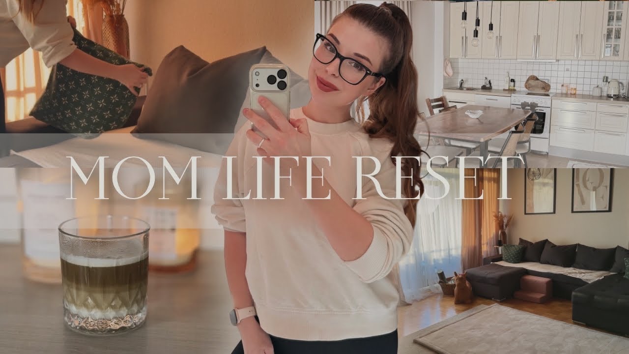 MOM LIFE RESET 🧺 Уборка с детьми, хаос и уютный вечер дома