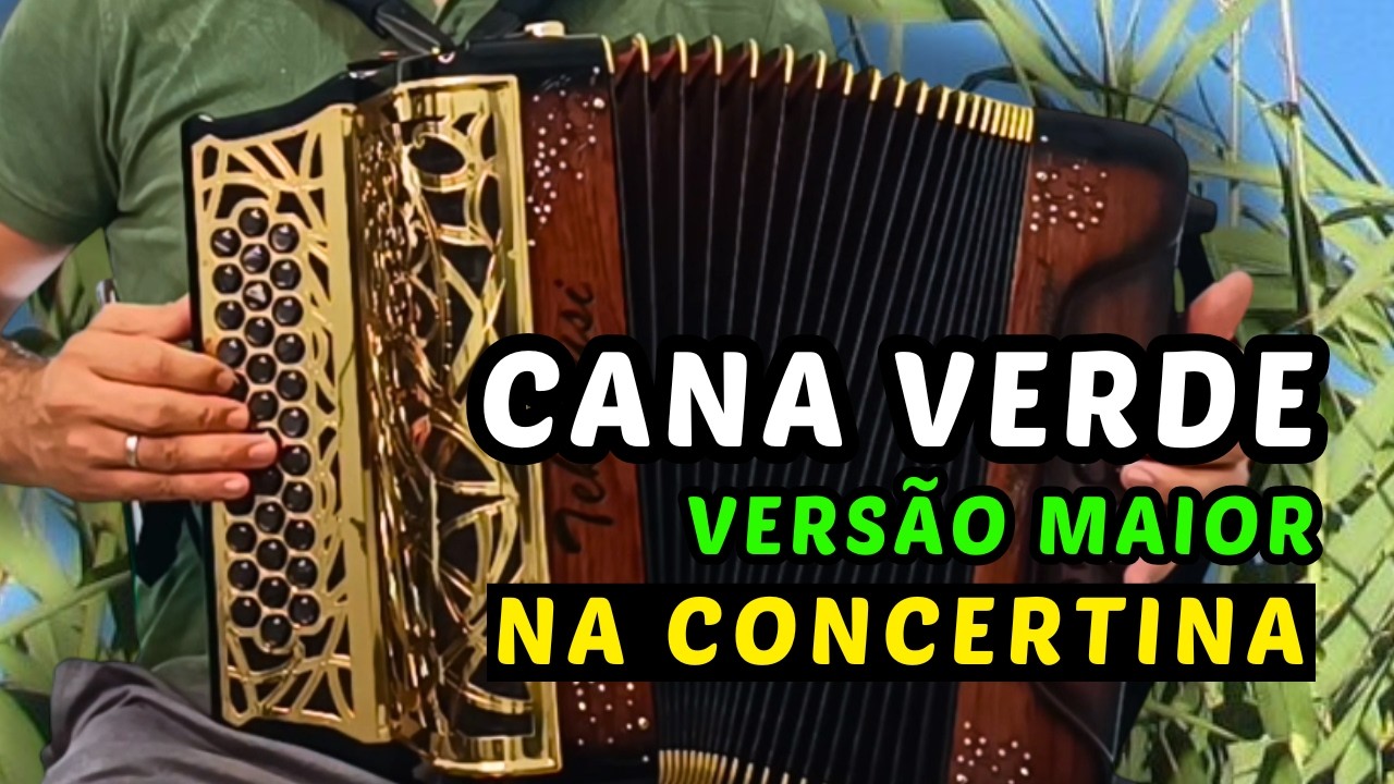 🎶Cana Verde na Concertina 🪗 [REMAKE da versão Maior]