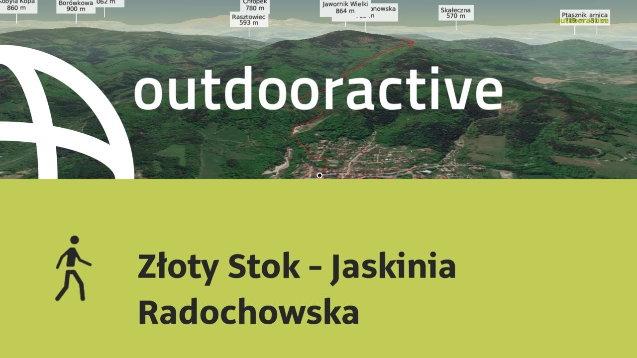 hike in the Sudeten Mountains: Złoty Stok - Jaskinia Radochowska