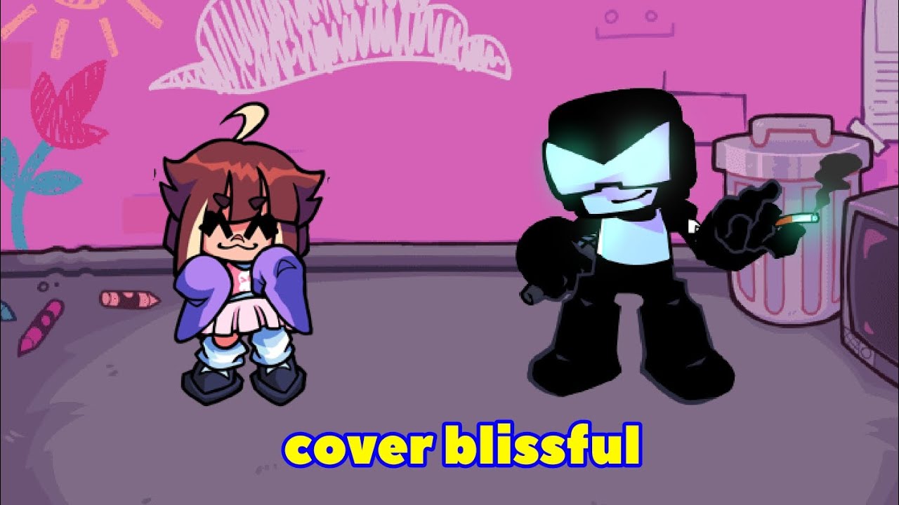 Friday night funkin Qt vs Tankman cover blissful