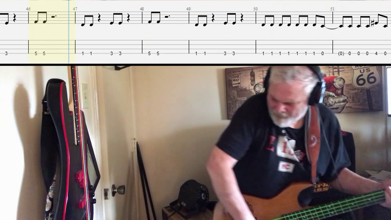 Scorpions - No One Like You - Bass Cover with tabs