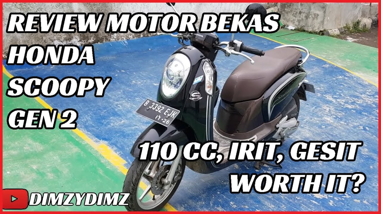 REVIEW MOTOR BEKAS SCOOPY FI 2016, MASIH WORTH IT? (2022)