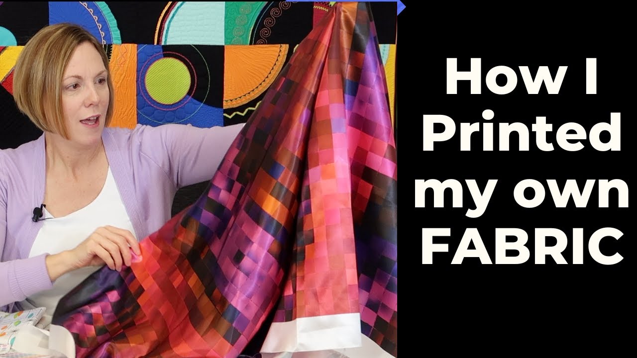 How I Printed My Own Fabric with Spoonflower.com