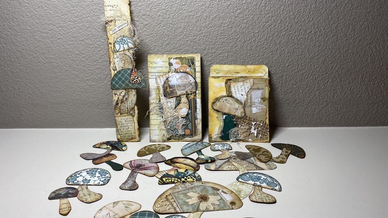 Fun Mushroom Ephemera Inspired by #dephemerember