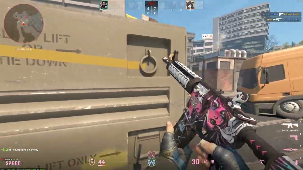 Last of July highlights #gaminggirl #gamegirl #cs2 #cs2moments #cs2clips #fragmovie