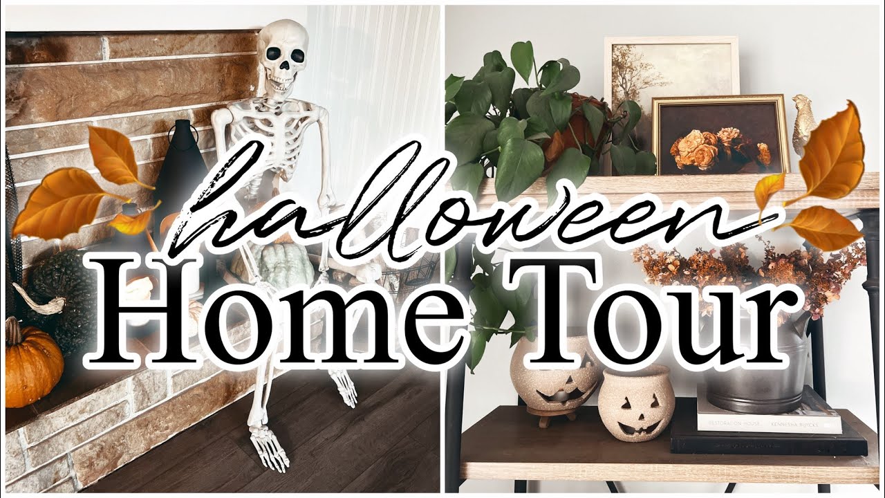 Halloween Home Tour ! | Aesthetic Halloween Decor & Lemax Spooky Village