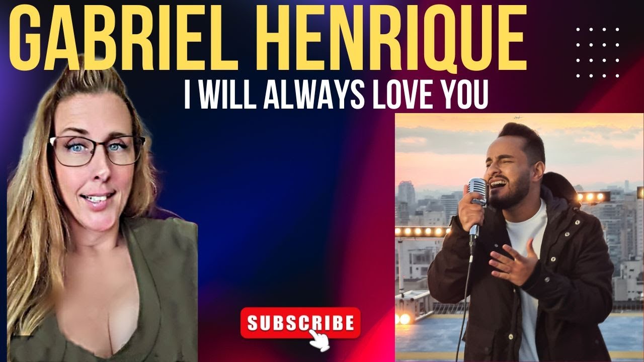 GABRIEL HENRIQUE REACTION |  I will Always Love you | #whitneycover #music #reactionvideo