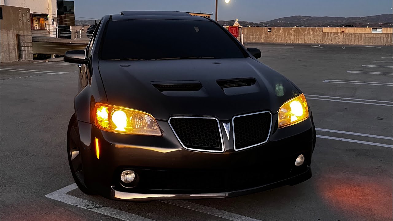Pontiac G8 GT, flyby’s, video shoot and crazy American v8 sounds.