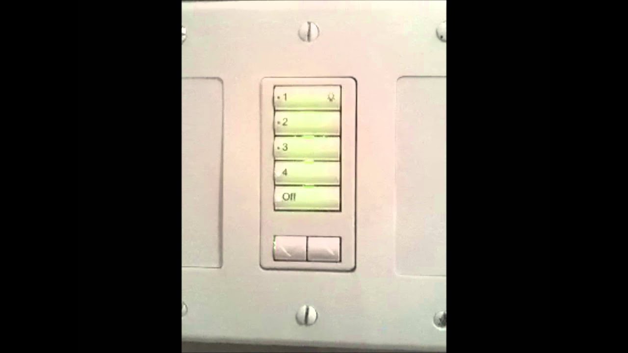 Flashing Indicator Lights Lutron Homeworks Keypads