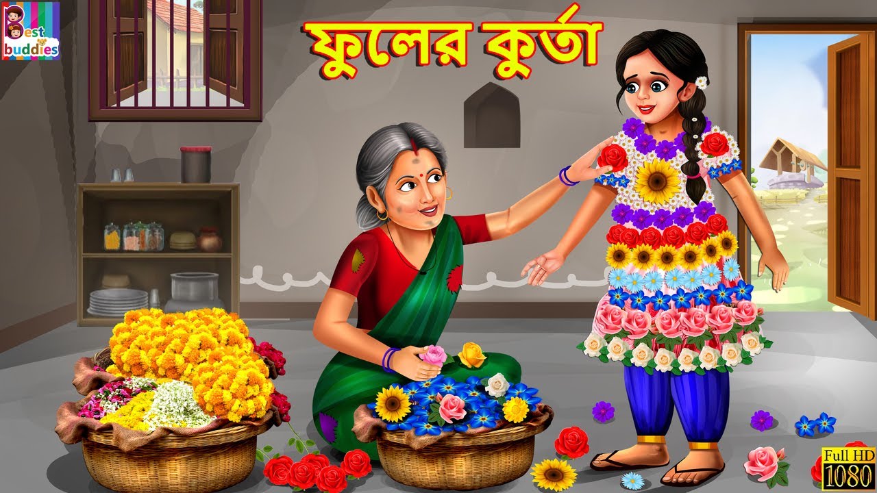 Phooler kurta | ফুলের কুর্তা | Bangla Story | Bangla Stories | Moral Stories | Bangla Story |Cartoon