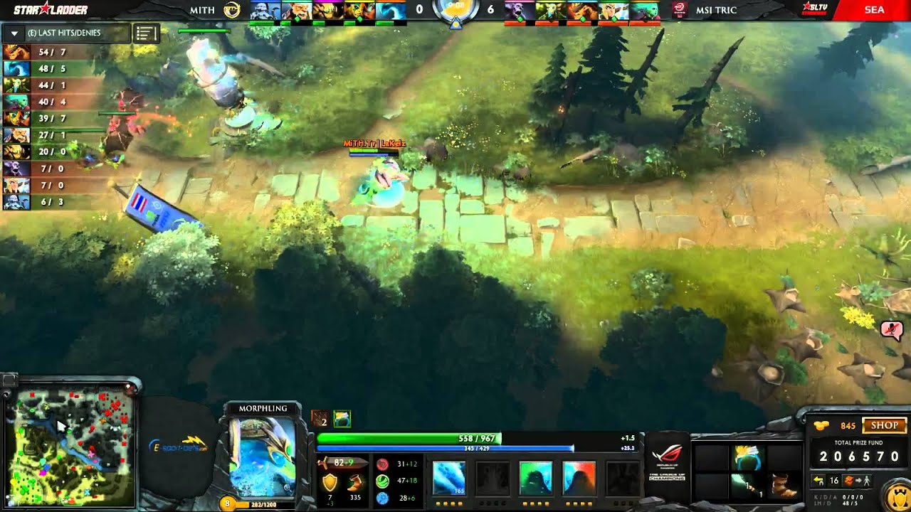 MSIevoGT vs MiTH (Starladder X SEA - Group Stage) [Great Ganks!]