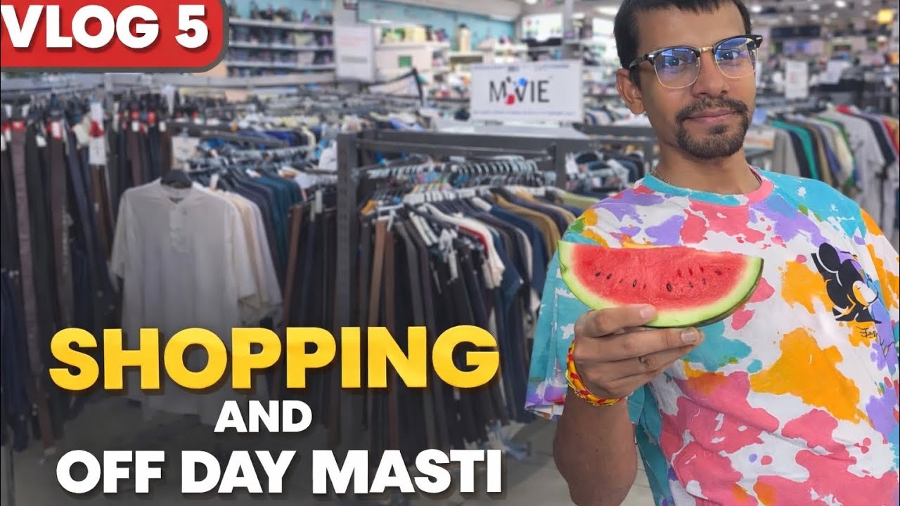 #vlog 5#offday#masti