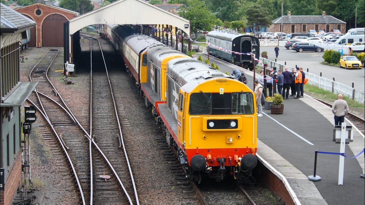 Bo'ness and Kinneil Railway Summer Diesel Gala 2025!