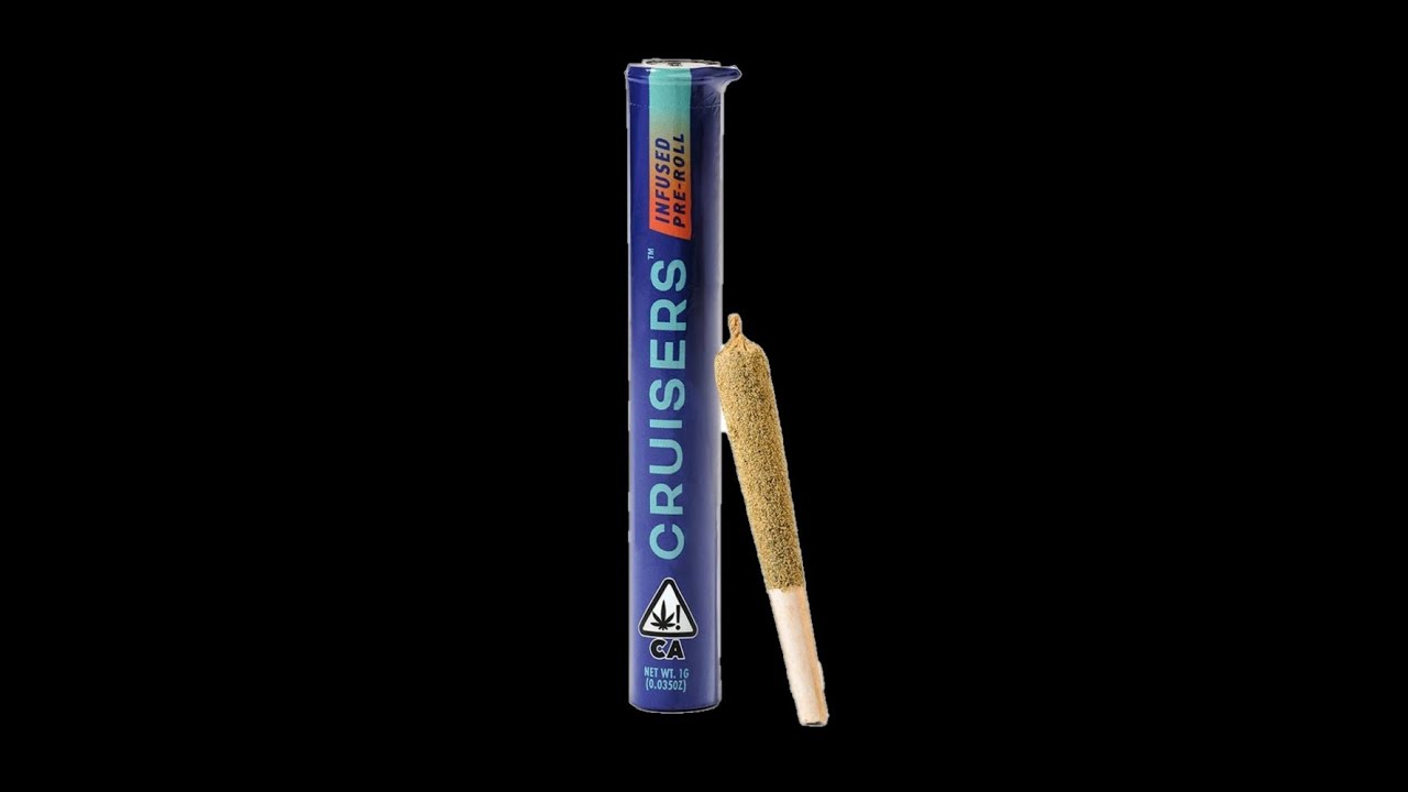 Cruisers - Blueberry Cookies Strain Hash Infused Preroll
