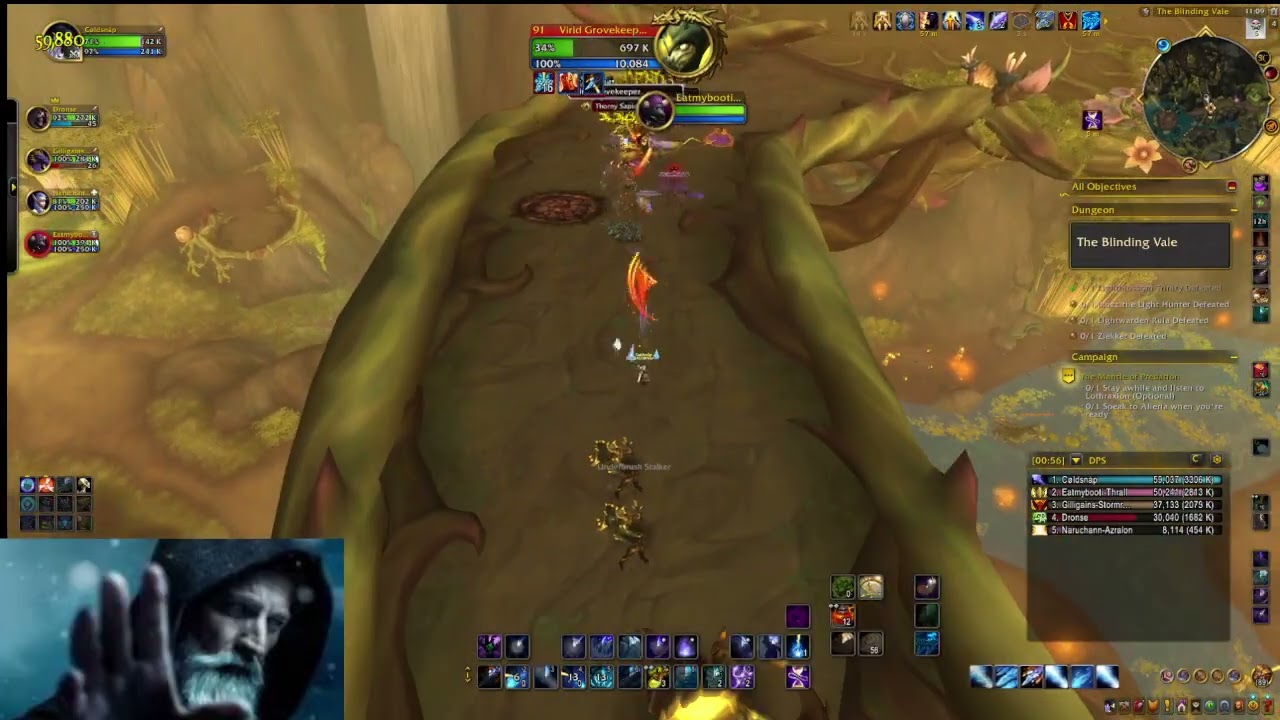 The Blinding Vale | Mythic | Dungeon | Frost Mage