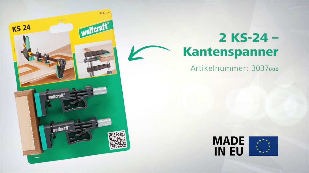 wolfcraft Kantenspanner KS 24 (Art.-Nr. 3037000)