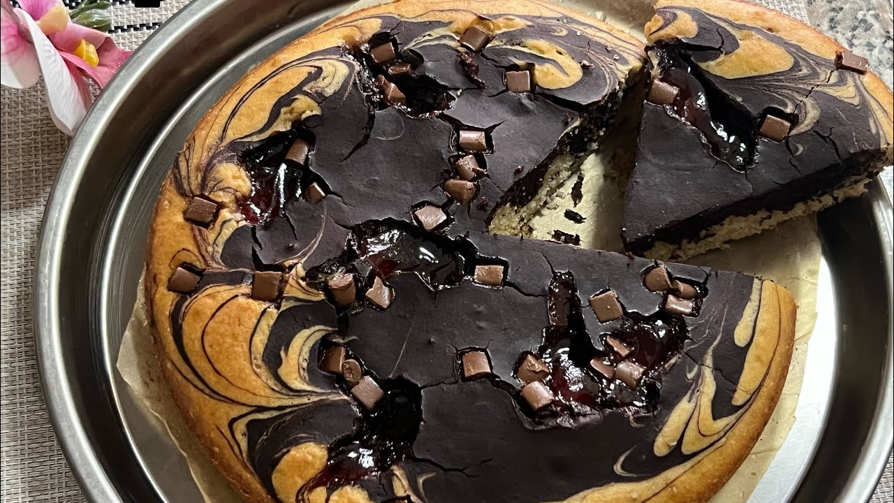 Easy Chocolate Cake Recipe Anyone Can Make | Marble Chocolate Cake