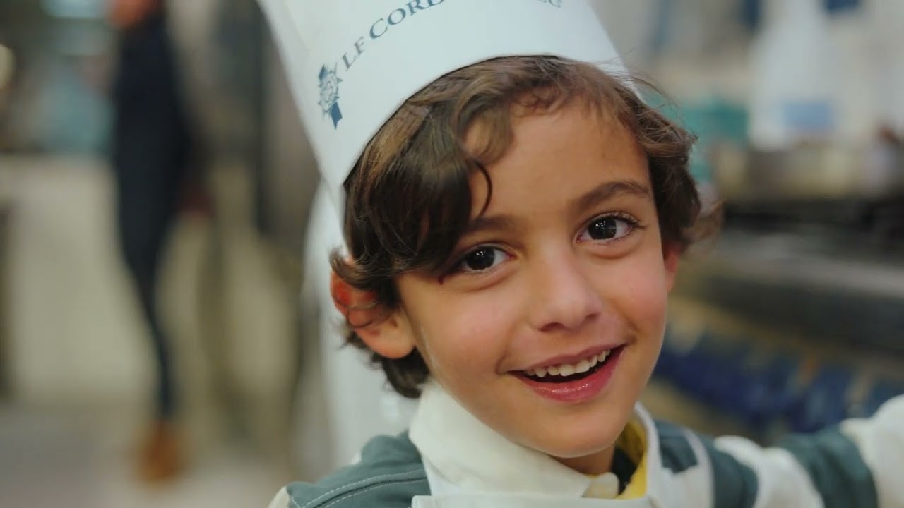 Talleres de cocina con los ni&ntilde;os de Autismo Espa&ntilde;a en Le Cordon Bleu Madrid
