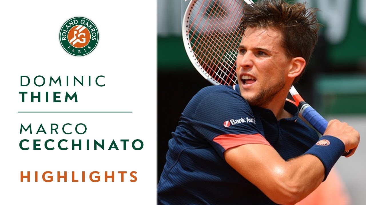 Dominic Thiem vs Marco Cecchinato - Semi-Final Highlights I Roland-Garros 2018