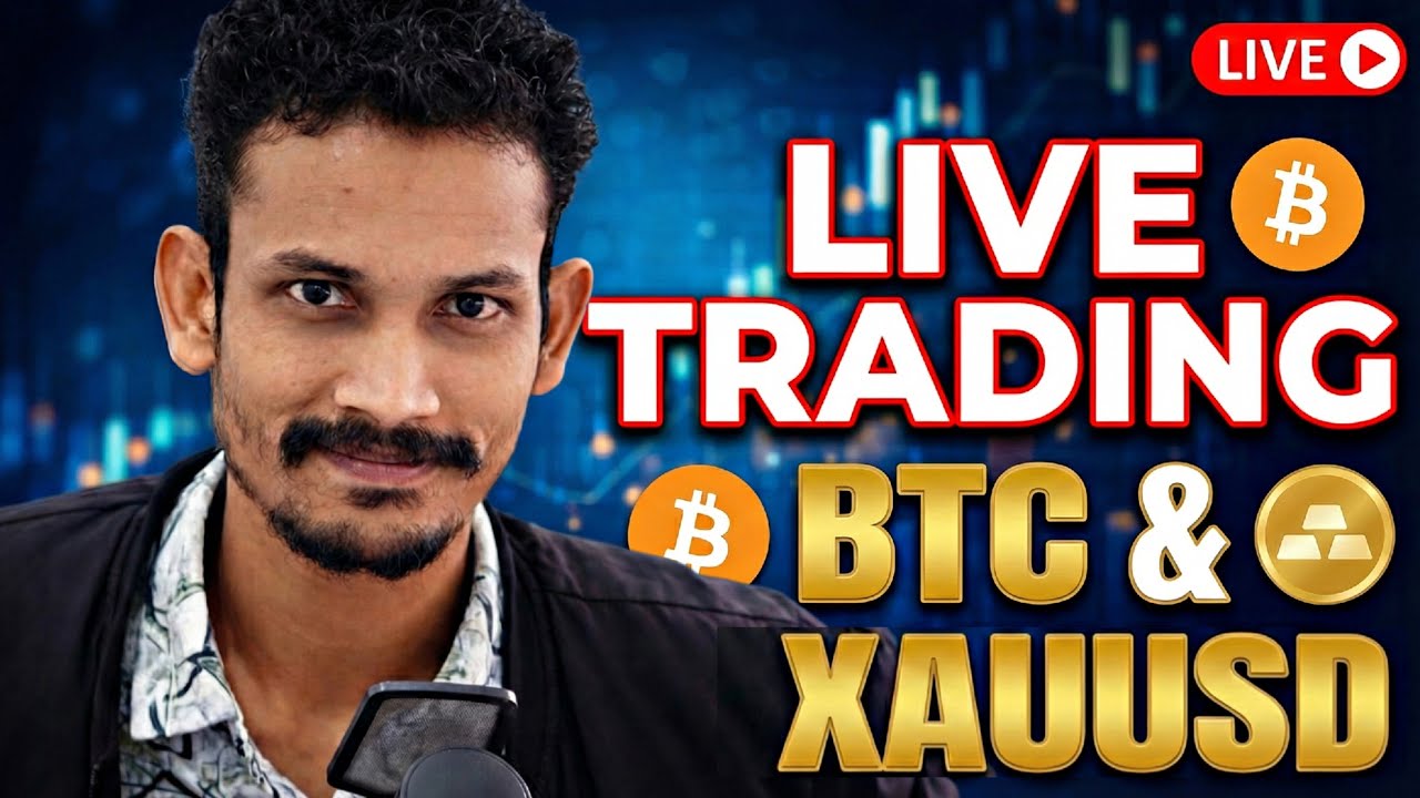 Crypto Bitcoin and gold live trading | Drx. Lingam Harish is live!