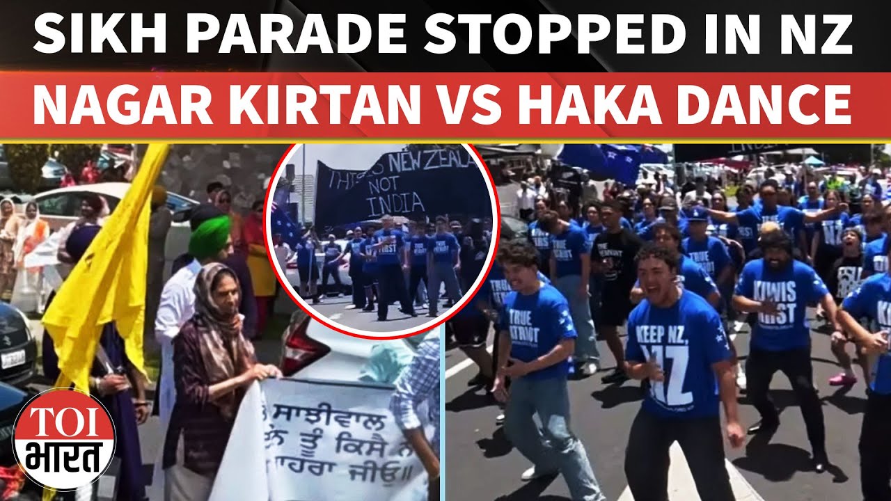 'This Is Not India': Sikh Procession Disrupted Again In New Zealand As Protesters Perform Haka Dance