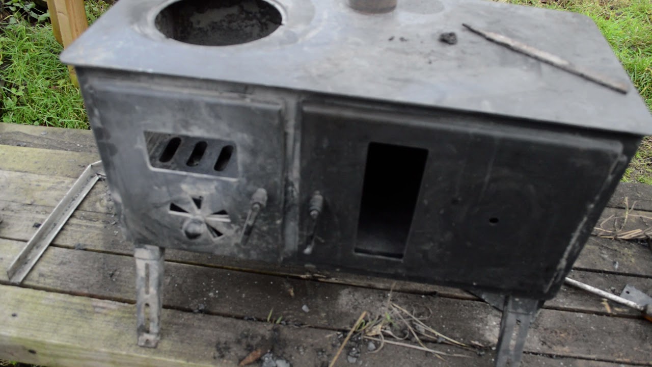 Outbacker Fire Box Oven Stove. A Deep Clean